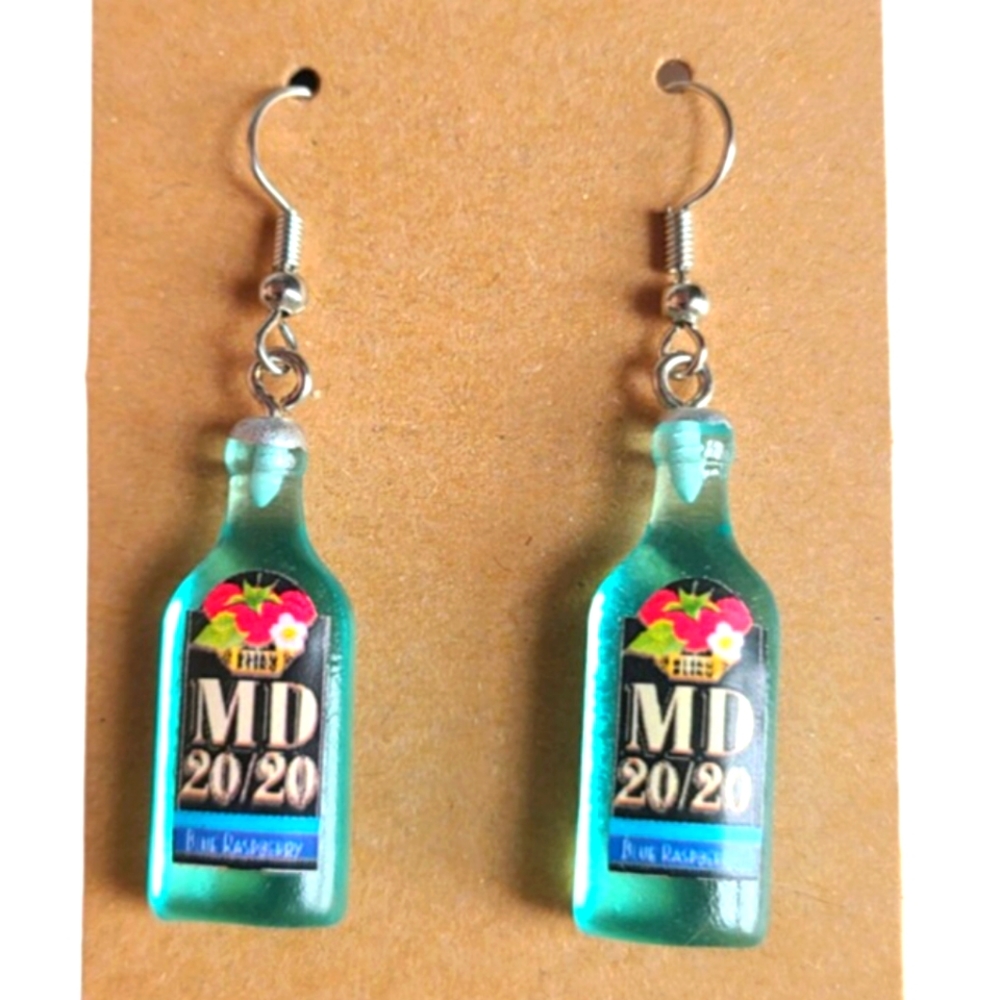 Novelty Earrings, Dangle Earrings, Whiskey Earrings, Fun Earrings
